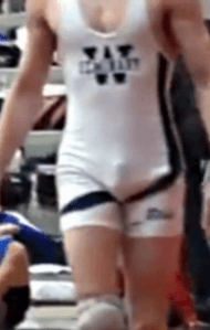 wrestleman199:  wyoming seminary singlets sure show a lot 