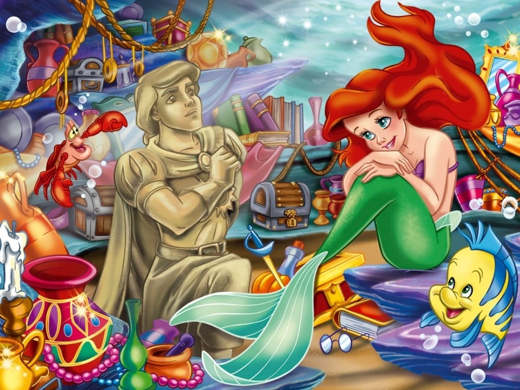 What if Prince Eric was the one turned into a mermaid? The story line/movie would