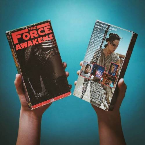 webofstarwars: The Force Awakens in VHS by offtrackoutlet