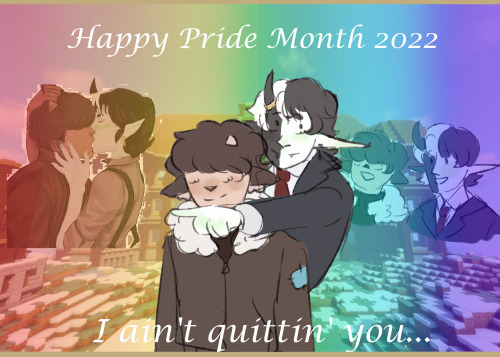 made-nondescript: happy pride month everyone (inspired by a post by @griancraft)