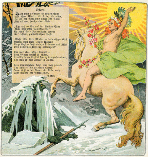 Josef Mukarovsky (1851-1921) cover,“Meggendorfer-Blätter”, #431, 1899Source