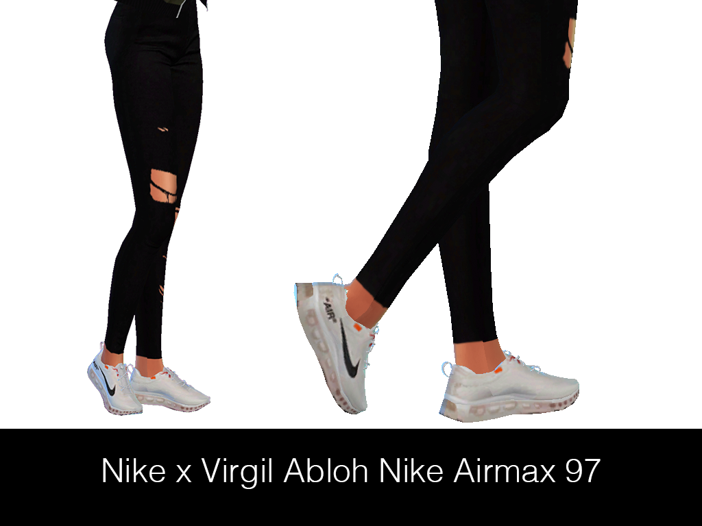 Streetwear For Sims 4 Hypesim Nike X Virgil Abloh Airmax 97 Get Your