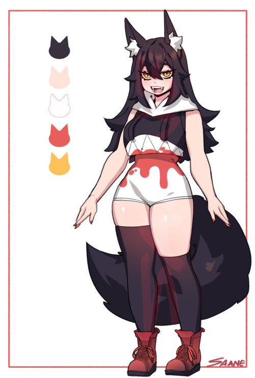 saane:  ✨Wolf girl adoptable is ready to go! ✨The auction will go for 24hrs at the time this is posted! Check the link below for bidding and details  https://ych.commishes.com/auction/show/1FQFG/adoptable-wolf/