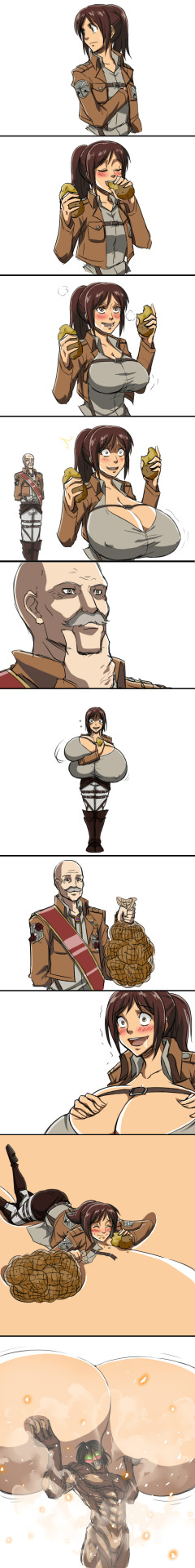 boobymaster64:  Fan Request —-&gt; “Shingeki no kyojin” (Attack on titan)