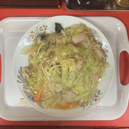 皿うどん 具沢山で腹パン皿うどん 定食も種類あっていいなこのお店 #皿うどん #摂津市 (好東園) www.instagram.com/p/CY0jIaelyxi/?utm_mediu