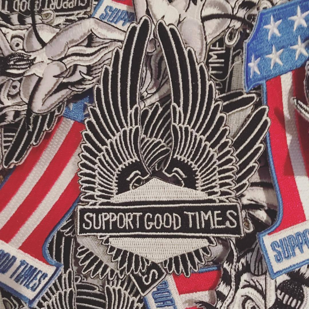 supportgoodtimes:  SGT patches $7 shipped in the U.S. and available worldwide at