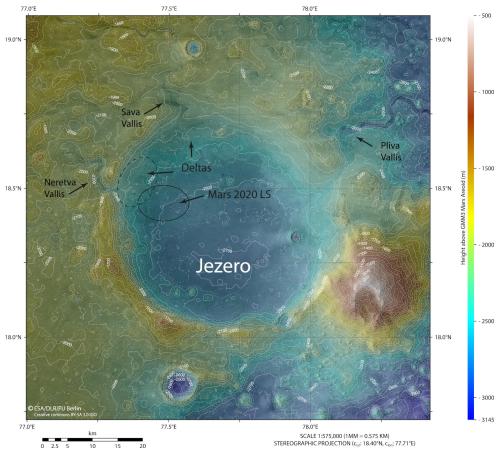 hidden-but:spaceexp:The most accurate topographic model of Jezero crater today – created using data 