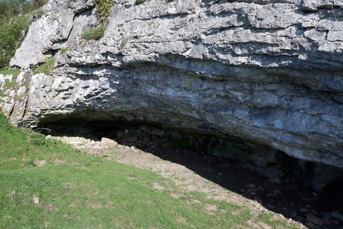 Gop Cave or Rock Shelter, Flintshire, North Wales, 214.18.A prehistoric cave or shelter in which num