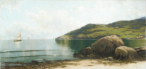 met-american-painting:Marine Landscape by Alfred Thompson Bricher, American Paintings and SculptureG