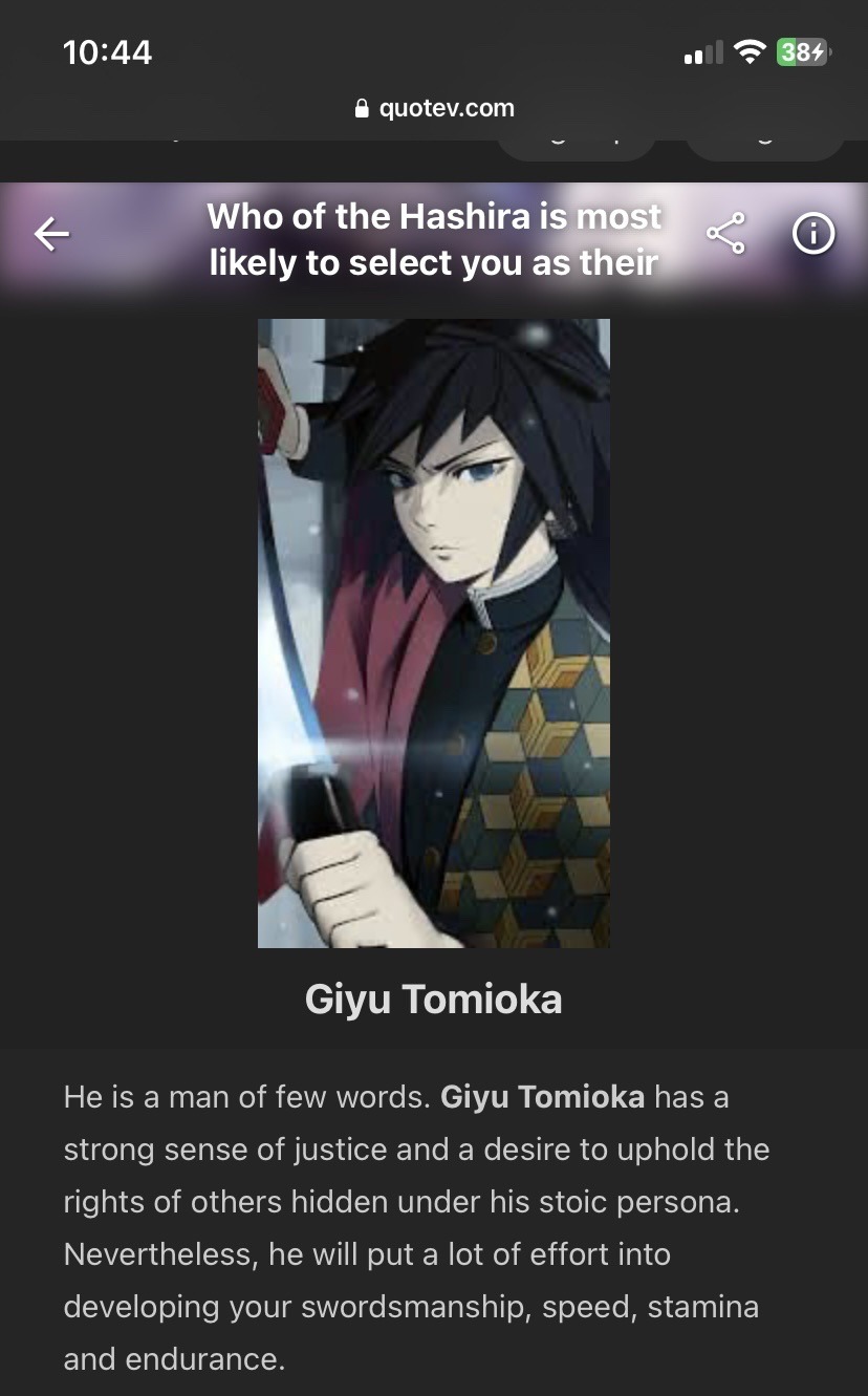 This Giyu Tomioka Quiz Will Make You Appreciate Him More! - Anime Explained