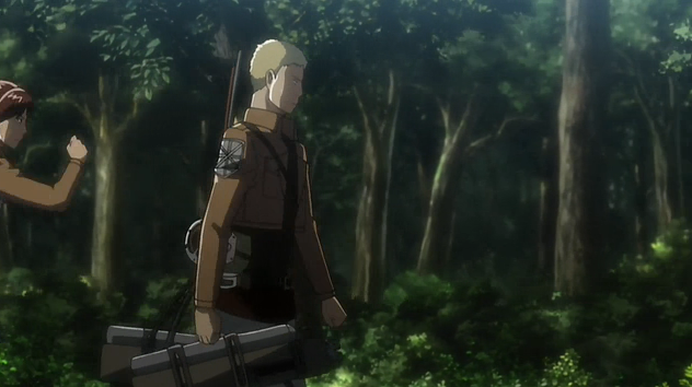 hitsuzenn:  Connie: That boar is really big Sasha: Yea, probably belongs in the colossal