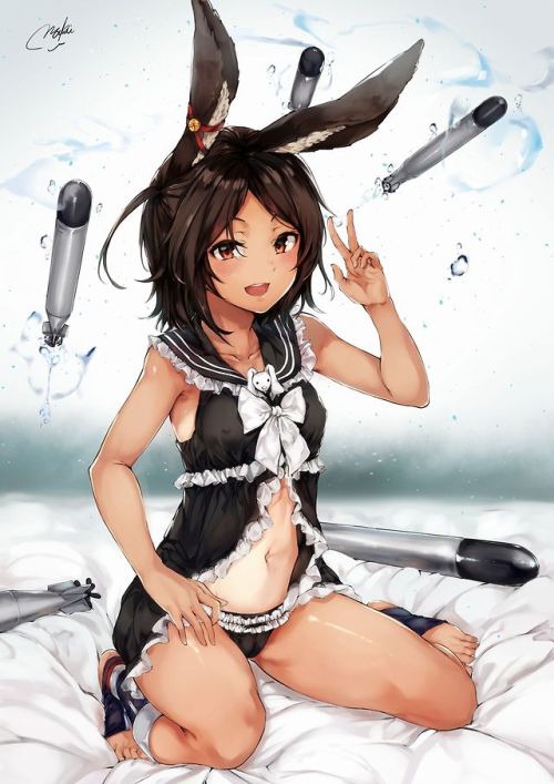 【二次・ZIP】色気も可愛さもある黒下着の美少女画像 | 桃色虹画像 -二次元萌え画像エロ画像まとめ-
