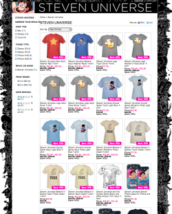 OH MY GOSH MORE SHIRTS Check out the Steven Universe area of CartoonNetwork.com&rsquo;s shop. So many more shirts just went up&ndash; including a MAD OFFICIAL &ldquo;Steven Star&rdquo; shirt, &ldquo;Crystal Gems Hangin&rsquo; Out&rdquo; shirt and(my favor