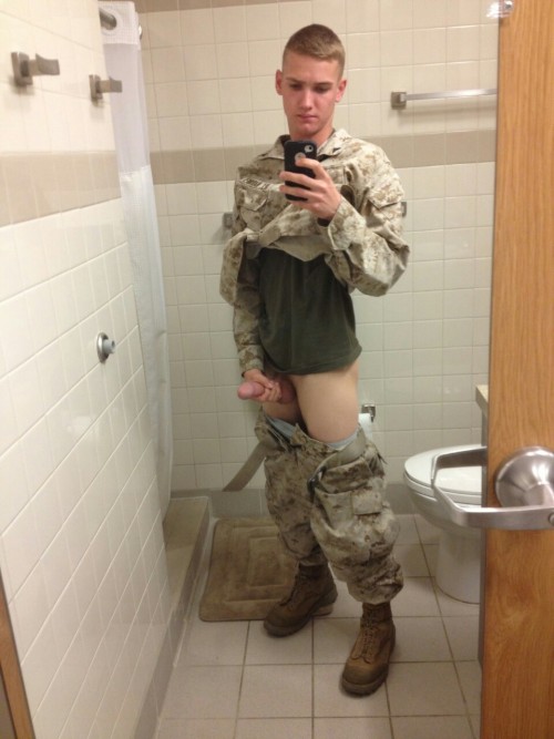 thought-audit:  circumcisionrequired:  circdad:  The US Military has never been foreskin friendly, so when Jason joined the Army they took care of his little problem. Now he’s cleanly circumcised like the rest of the men in his unit.   Circ’d tight