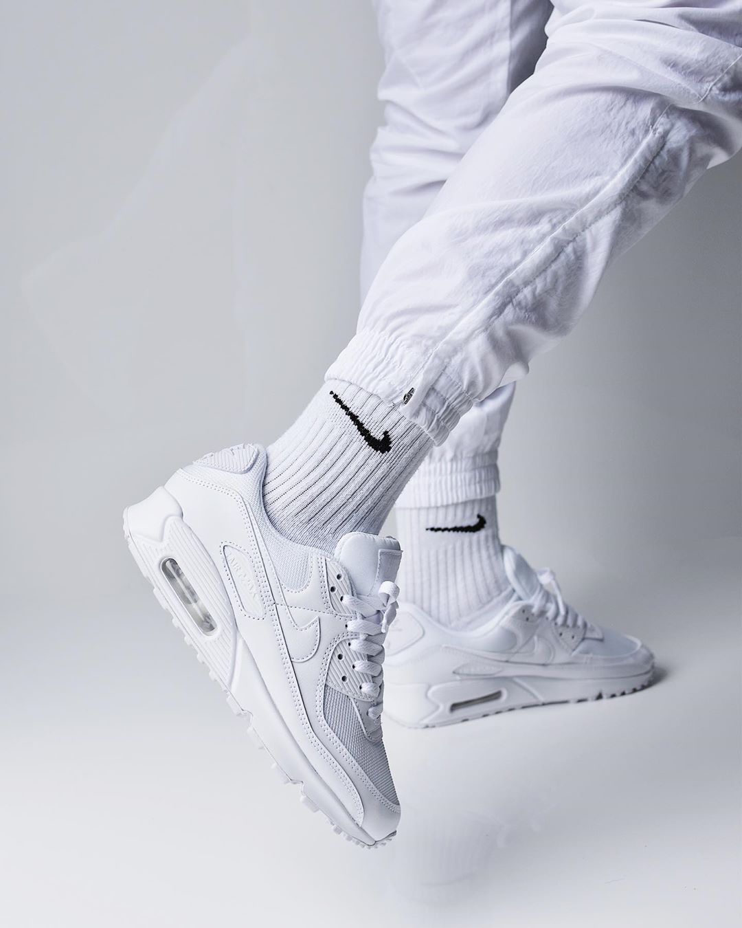 Nike Air Max 90 White by pugsandkicks – Sweetsoles – Sneakers, kicks and  trainers.