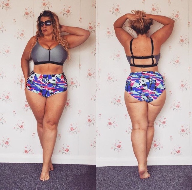 italiankong:  Beautiful Caroline CurvyWordy, British blogger and body positive advocate.