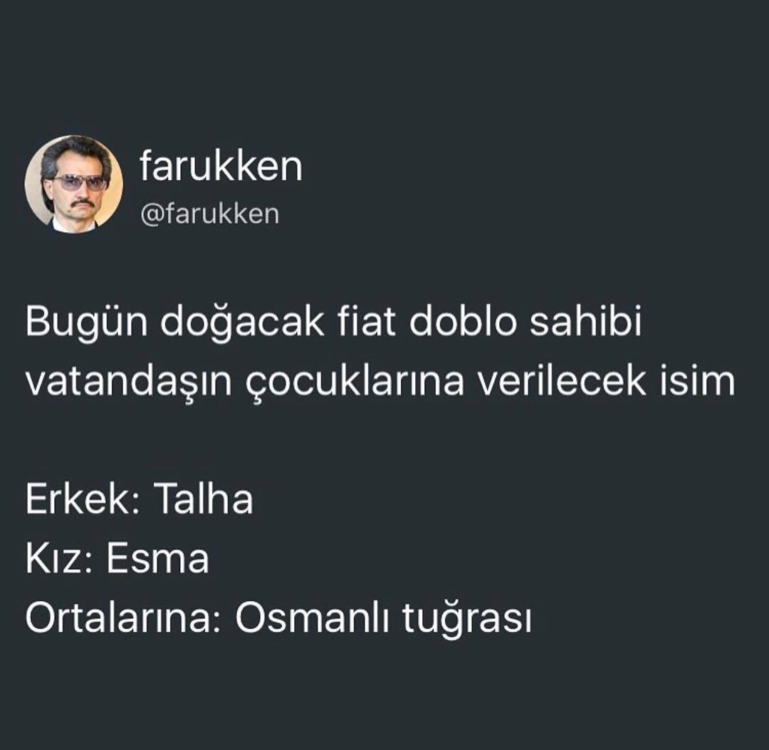 Bugün doğacak fiat doblo...