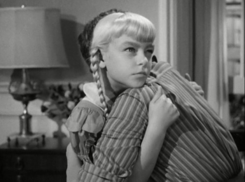 Patty McCormack &amp; Nancy Kelly | The Bad Seed | 1956