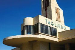 xoxo-eritrea:  This futuristic service station in Asmara was completed in 1938 and designed by the Italian architect Giuseppe Pettazzi. 