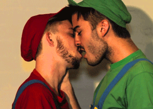 Never even thought about Mario &amp; Luigi making out&hellip;because they