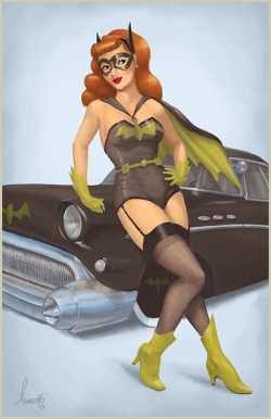 baron-von-kelly:  Sexy super hero &amp; villains pin ups