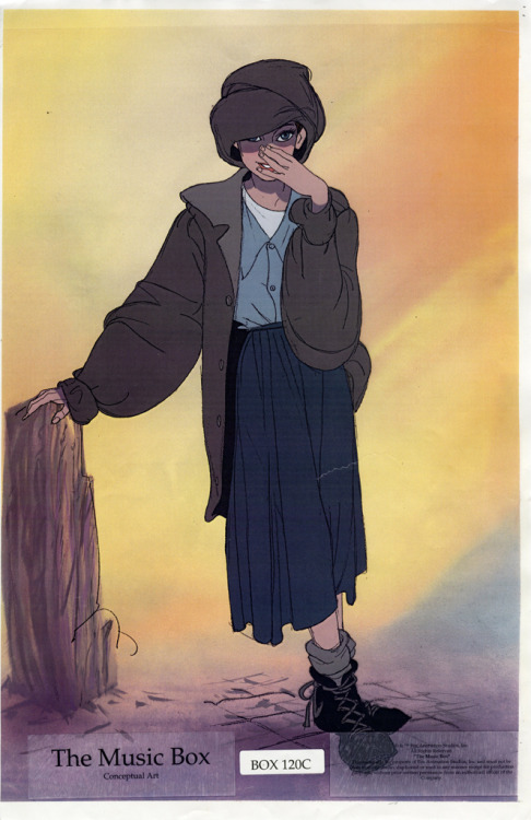 animationandsoforth:Early Anastasia character designs