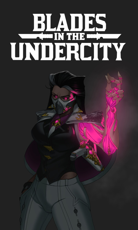 Blades in the Dark + Arcane.  Really love Renata’s design so I decided to use her on the cover