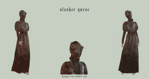 ✟ dead by daylight ✟ slasher nurse✟  mesh be from Behavior Interactive✟ hq  compatible✟ custom thumb