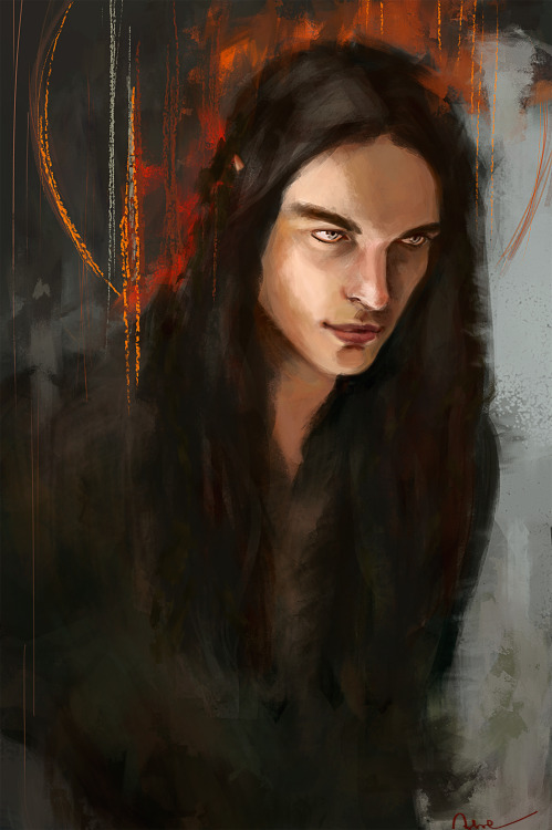 wisesnail:wisesnail:Feanor and his sons master post! &lt;3They’re all speed paintings done