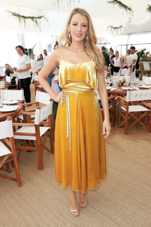 girlonthecoast:Blake attending the Amazon Studios Cafe Society Press Luncheon The 69th Annual Cannes