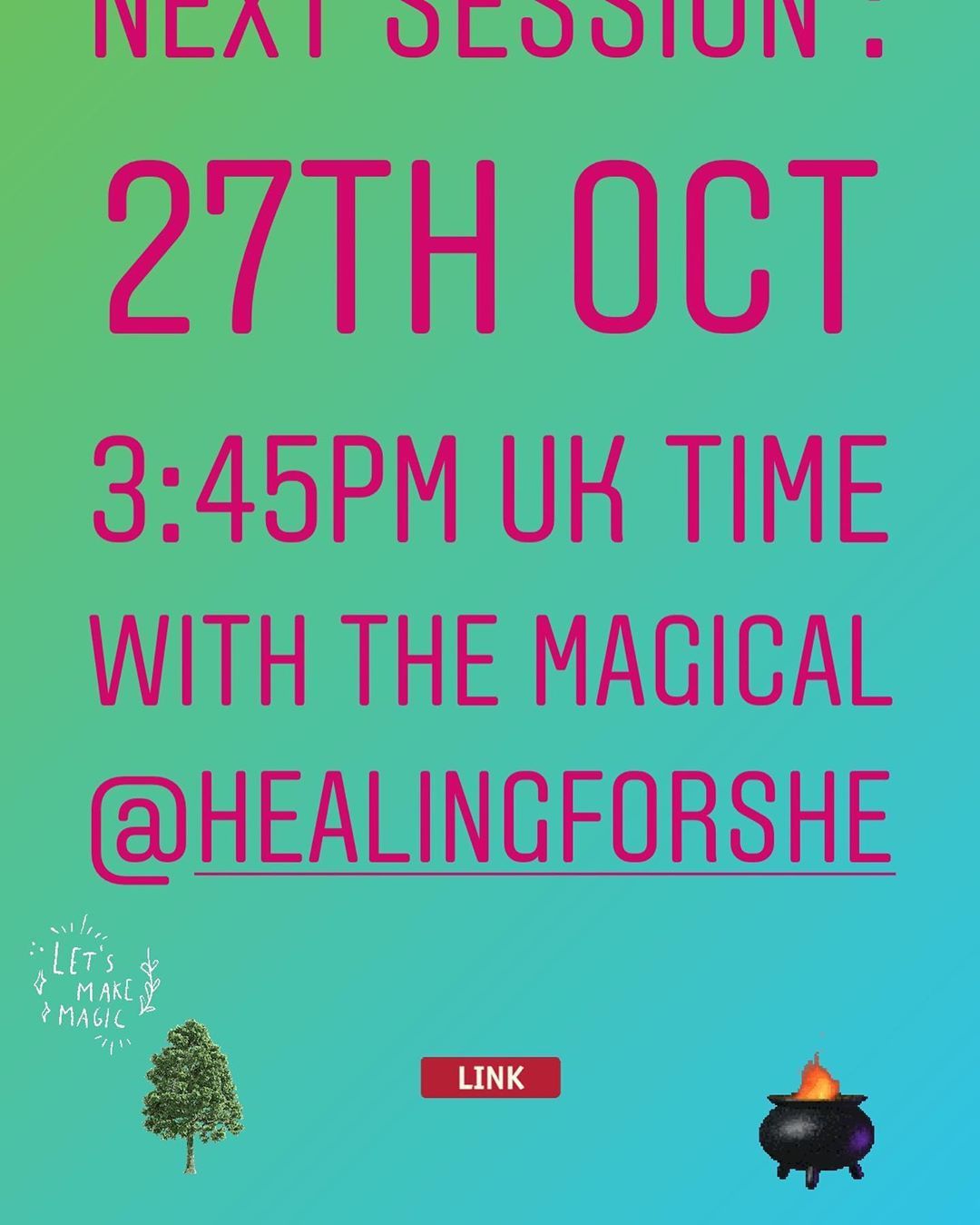 Sign up for my
.
Beautiful
.
Life evolving
.
World warming
.
Heart cradling
.
Power boosting
.
Self worth flowing
.
Monthly webinar
.
(Its free!).
.
This month we have my dear friend, the wonderful healing guide @healingforshe Caroline Fearns joining...