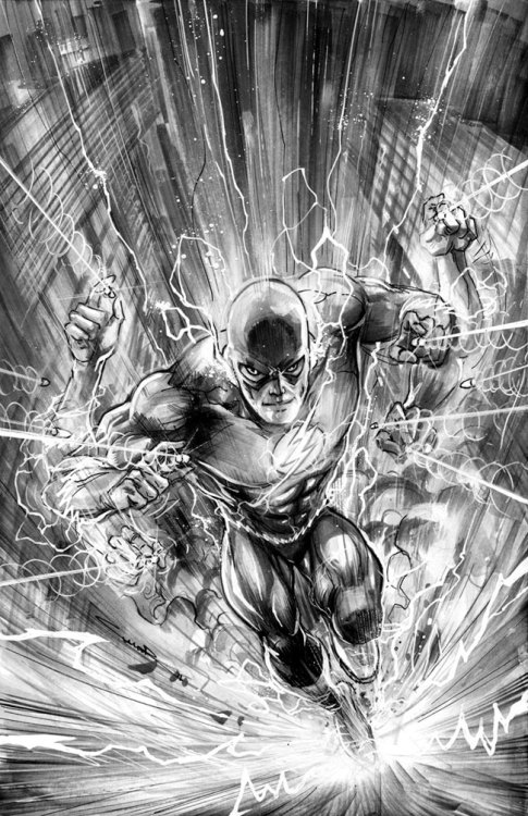 huhloween:  Flash - Artwork by Cinar 