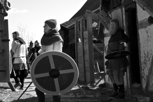 polarvargen:Viking fight 7 by ~SandyXDFoteviken fighting 2013Place: Foteviken viking reserve in Höll