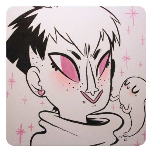 Yay!!  I put a whole gaggle of original lil&rsquo; lady drawings in my shop! I wanna eventu