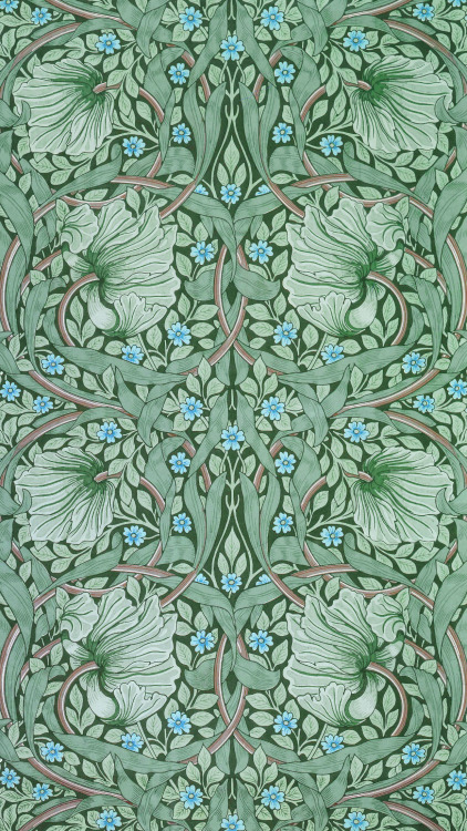 mysteriousartcentury:William Morris Wallpapers