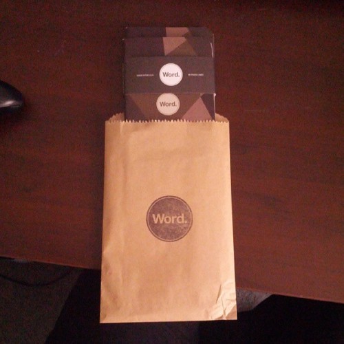 Just took delivery of these earlier today. #productivity #Word #Wordnotebooks