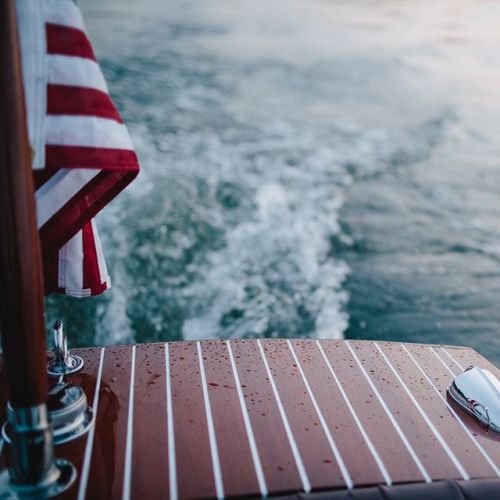 Sunset cruise on Lewiston Lake with @burchbox and his boat. #mittenlove #millemitten #michigan #cris