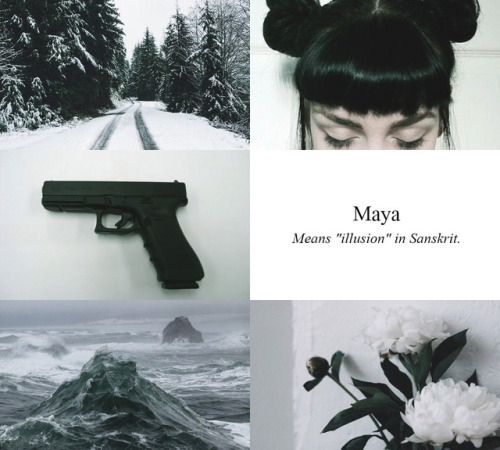 Aesthetic name: Maya – Slytherclaw, requested by unmotivated-trashcan 