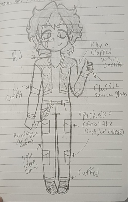 Shadow Reference Page, Human Sketch Of The Two, And A Sonic Outfit Idea Since I've Made A Shadow One