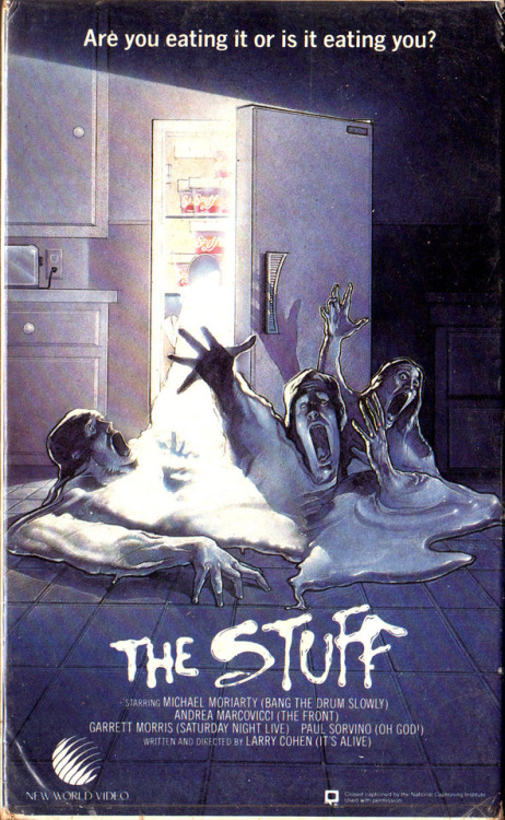 &lsquo;The Stuff&rsquo;, dir. by Larry Cohen, New World Pictures, 1985I have a soft spot for terribl