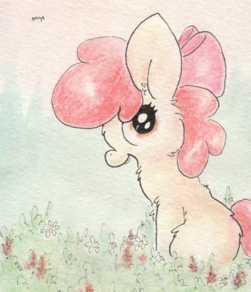 slightlyshade:  Behold! It’s a little pony!  Adorbs filly <3