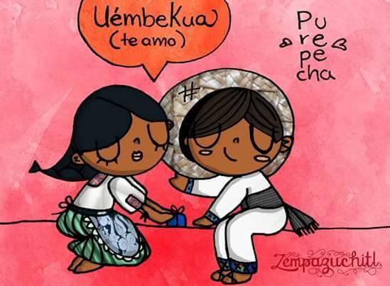 How to say “I love you”(te amo) in  Mexican Indigenous languages.  By: Asociación