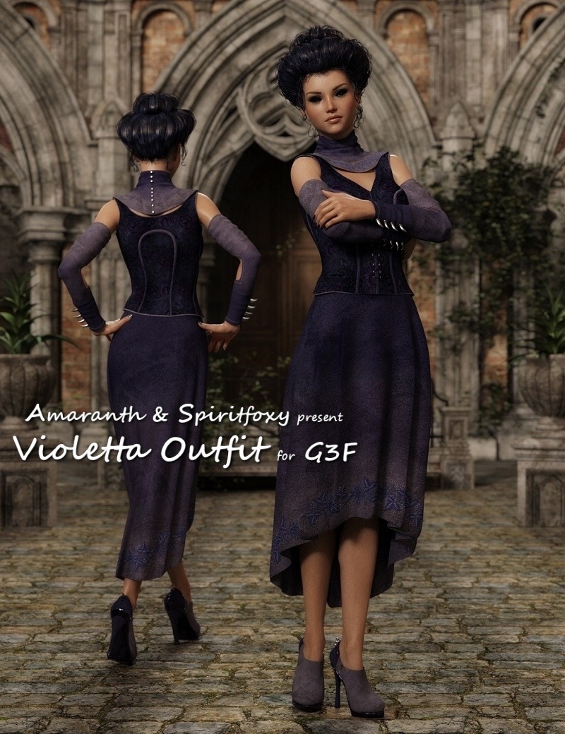  V  for Vendetta or in this case Violetta. This warrior queen outfit is  suitable