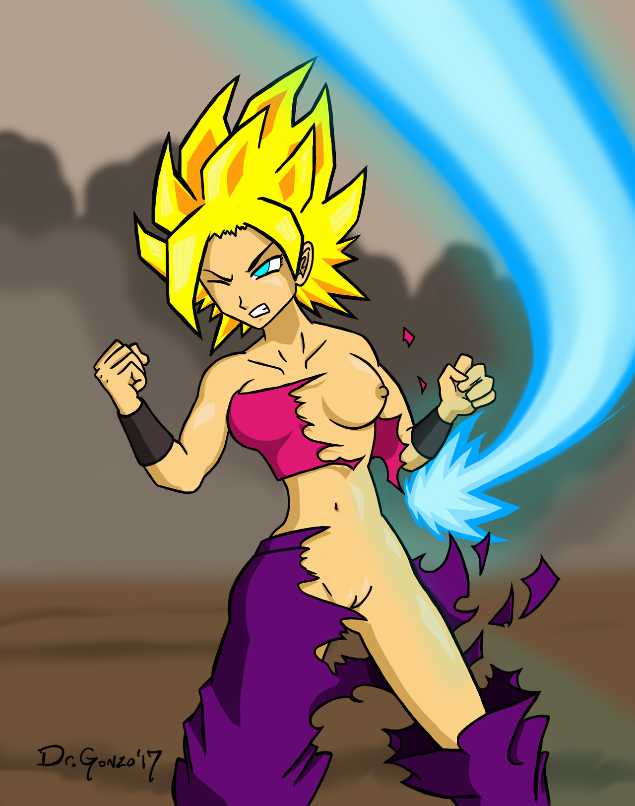 Caulifla learning to dodge.