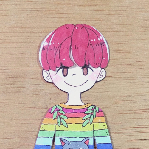 Paper dress up doll and it&rsquo;s hobi!