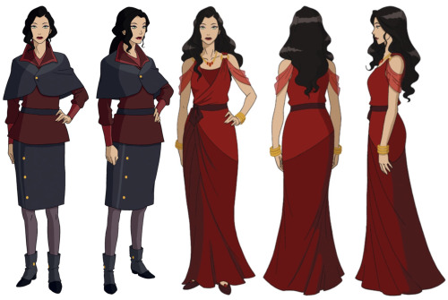 benditlikekorra:MD: Seeing all these concepts of Asami’s outfit together really reminds me how impor