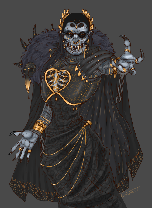 pissyeti: Casimir the lich, my very first dnd character. i hate him he’s fun