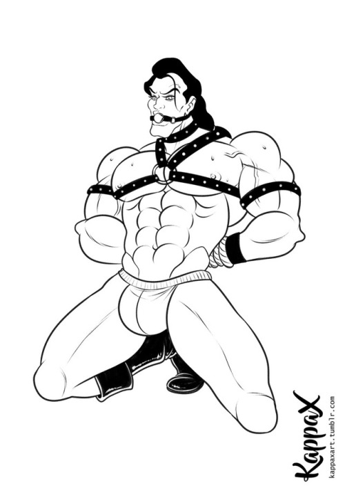 Commission : Gaston bondage !Interested for a commission ? Click here !The link doesn’t work on tumb