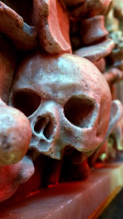 Down among the dead men.From the tomb of Sir Walter Griffith who died in 1487, St. Martin’s Church, 