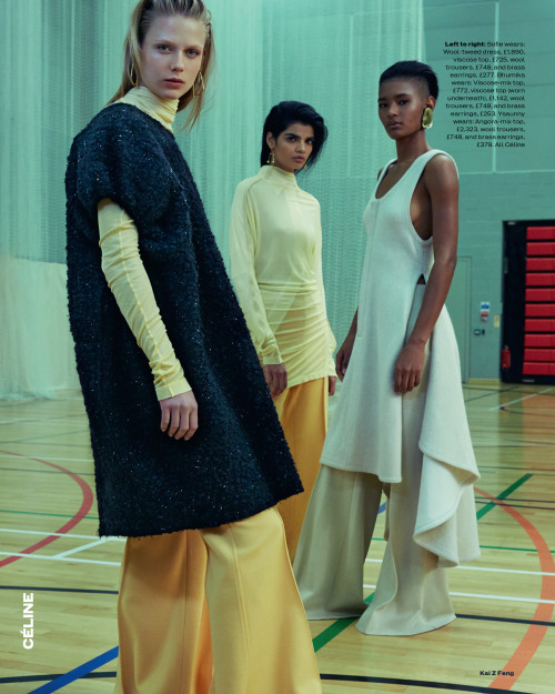 thesocietynyc:  Bhumika Arora and Ysaunny Brito for the Elle UK August 2016 issue, photographed by K